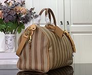 Colestore Louis Vuitton Speedy Bandouliere 40 Striped Canvas Beige 40 x 26 x 23cm - 4