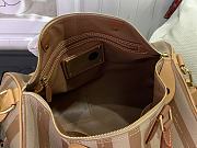 Colestore Louis Vuitton Speedy Bandouliere 40 Striped Canvas Beige 40 x 26 x 23cm - 3