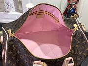 Colestore Louis Vuitton Keepall Bandouliere 45 with Pink and Green Stripes 45 x 27 x 20 cm - 5
