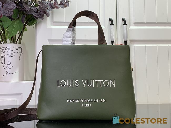 Colestore Louis Vuitton Mini Shopper Tote Green 26 x 10 x 20cm - 1