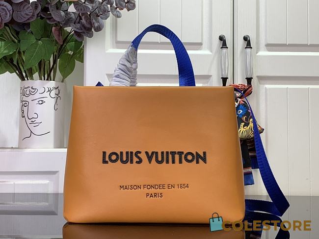Colestore Louis Vuitton Mini Shopper Tote Orange 26 x 10 x 20cm - 1
