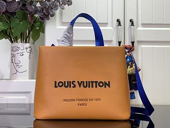Colestore Louis Vuitton Mini Shopper Tote Orange 26 x 10 x 20cm