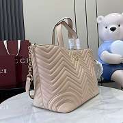 Colestore Gucci Betty Medium Tote Bag in Beige Leather 28 x 24 x 16cm - 4