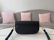Colestore Dior Bobby East-West Bag Black Grained Calfskin  22 x 13 x 5 cm - 5