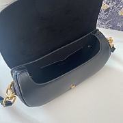 Colestore Dior Bobby East-West Bag Black Grained Calfskin  22 x 13 x 5 cm - 3