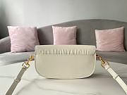 Colestore Dior Bobby East-West Bag White Grained Calfskin  22 x 13 x 5 cm - 4
