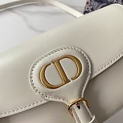 Colestore Dior Bobby East-West Bag White Grained Calfskin  22 x 13 x 5 cm - 2