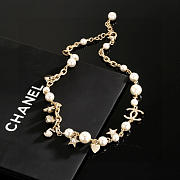 Colestore Chanel Pearl Charm Necklace - 1