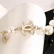 Colestore Chanel Pearl Charm Necklace - 5