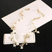 Colestore Chanel Pearl Charm Necklace - 3
