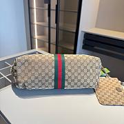 	 Colestore Gucci Giglio Mini Tote Bag in Beige 35×30×14cm - 6