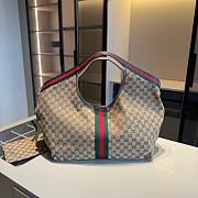 	 Colestore Gucci Giglio Mini Tote Bag in Beige 35×30×14cm - 4