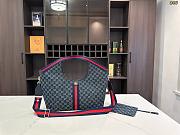 	 Colestore Gucci Giglio Mini Tote Bag in Denim 35×30×14cm - 1