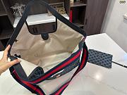 	 Colestore Gucci Giglio Mini Tote Bag in Denim 35×30×14cm - 4