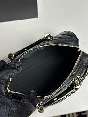 Colestore Chanel Boston Bowling Top Handle Black 11.5x18.5x11cm  - 5