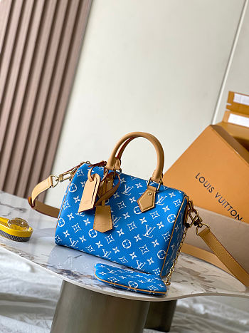 Colestore Louis Vuitton Speedy P9 Bandoulière 25 Blue 25 x 15 x 15cm