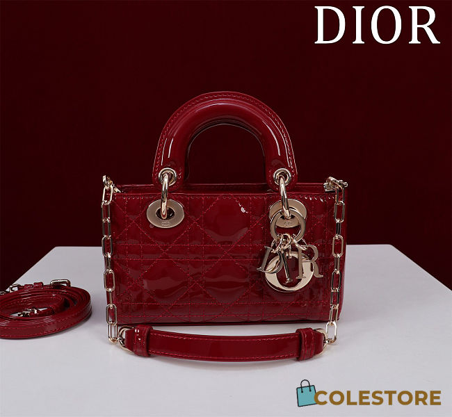 Colestore Dior Small D-Joy Red 16.5x6x10cm - 1