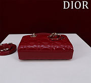 Colestore Dior Small D-Joy Red 16.5x6x10cm - 6