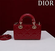 Colestore Dior Small D-Joy Red 16.5x6x10cm - 5