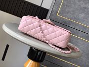 	 Colestore Chanel Mini Flap Bag with Top Handle, Lambskin & Lacquered Metal, Light Pink 23cm - 6