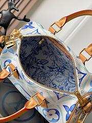 Colestore Louis Vuitton LV By The Pool Speedy Bandoulière 25 Lagoon Blue 25 x 19 x 15 cm - 4