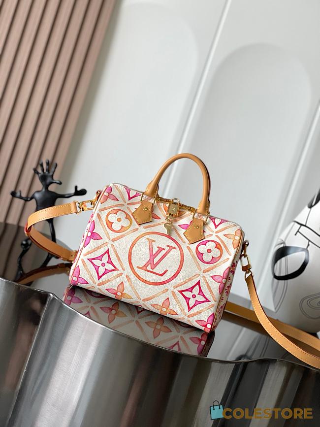 Colestore Louis Vuitton LV By The Pool Speedy Bandoulière 25 Autres Toiles 25 x 19 x 15 cm - 1