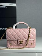 Colestore Chanel Wallet On Chain Shiny Lambskin & Gold-Tone Metal Light Pink 12.3 x 19 x 5cm - 1
