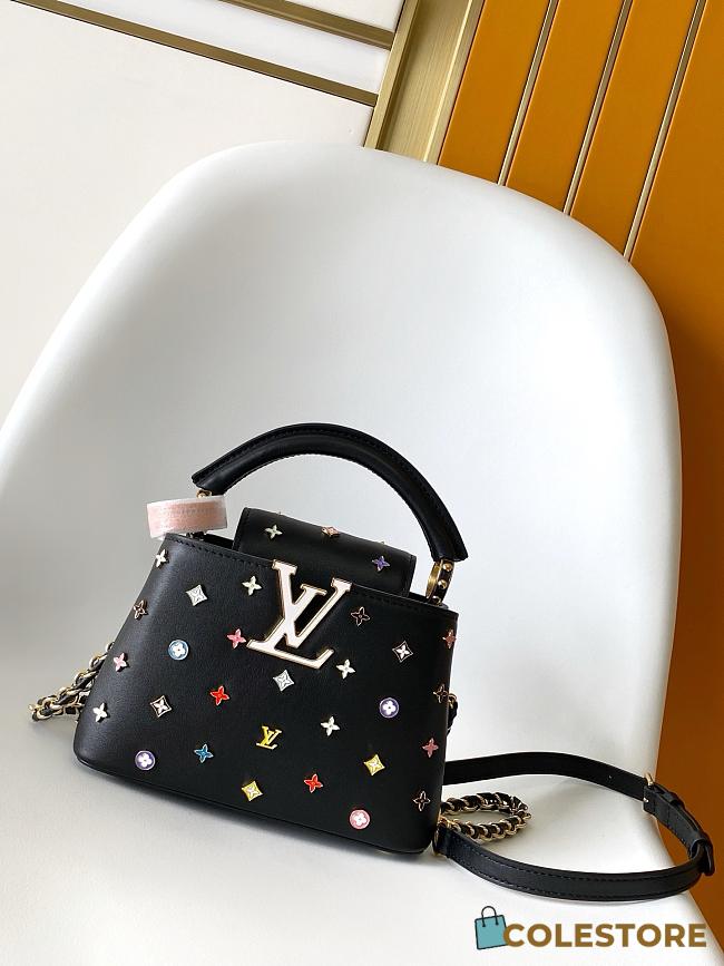 Colestore Louis Vuitton LV x TM Capucines Mini Multicolored/Black 21 x 13.6 x 8 cm - 1