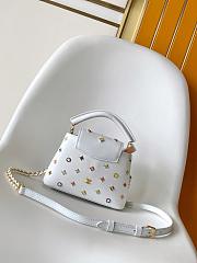 Colestore Louis Vuitton LV x TM Capucines Mini Multicolored/White 21 x 13.6 x 8 cm - 3