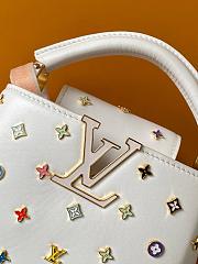 Colestore Louis Vuitton LV x TM Capucines Mini Multicolored/White 21 x 13.6 x 8 cm - 2