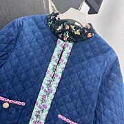 Colestore Valentino Garavani Quilted Floral Cardigan - 2