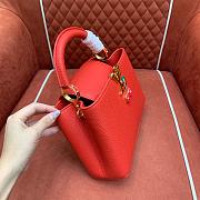 	 Colestore Louis Vuitton LV x TM Capucines BB Red Cheerful Cherry Motif  27x9x17.3cm - 2