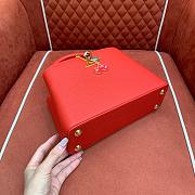 	 Colestore Louis Vuitton LV x TM Capucines BB Red Cheerful Cherry Motif  27x9x17.3cm - 6