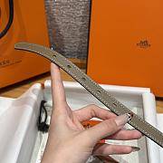Colestore Hermes Pop H 15 Belt Etoupe 1.5cm - 6