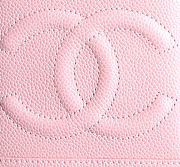Colestore Chanel Vintage Baby Pink Cosmetic Case 15 × 12 × 17 cm. - 2