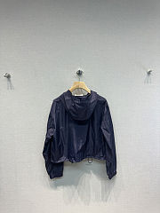 Colestore Miu Miu Blouson Jacket Made Of Functional Fabric Navy - 6