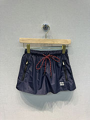 Colestore Miu Miu Navy Technical Fabric Shorts - 1
