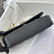 Colestore My Dior Dior Talk Phone Pouch Black Cannage Lambskin 18x10x3.5cm - 5