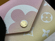 Colestore Louis Vuitton Mist Ombre Monogram Canvas By The Pool Victorine Compact Wallet Pink/Yellow 12 x 9.5 x 1.5cm - 2
