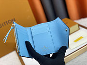 Colestore Louis Vuitton Victorine Wallet Light Blue Exterior with The Iconic 12 x 9.5 x 1.5cm - 3