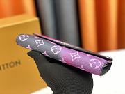Colestore Louis Vuitton Sunset Black Purple Sarah Wallet 19x10.5x2.5 cm - 5