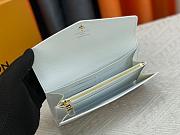Colestore Louis Vuitton Sunset Gray Beige Sarah Wallet 19x10.5x2.5 cm - 2