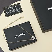Colestore Chanel Coco Mark Pendant Necklace Gold  - 6