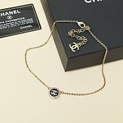 Colestore Chanel Coco Mark Pendant Necklace Gold  - 3