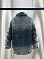 Colestore Louis Vuitton Padded Denim Monogram Overshirt - 6