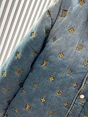 Colestore Louis Vuitton Padded Denim Monogram Overshirt - 2