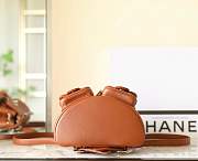 Colestore Chanel 24P Small Duma Backpack Calfskin Leather Caramel 17.5x16.5x10cm - 6