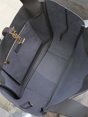Colestore YSL Saint Laurent LE 5 À 7 BEA In Suede Urban Grey 50×28×18cm - 3