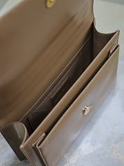 Colestore YSL Saint Laurent Sunset In Smooth Leather Fox 25x18x5cm - 6