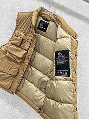 Colestore Moncler Grenoble Tongass Down Field Vest Light Brown - 5